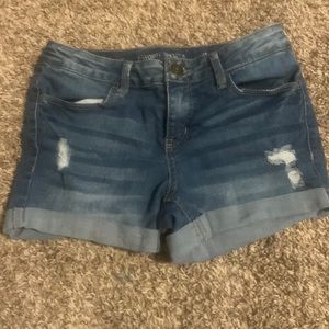 jean shorts